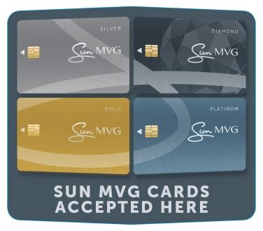 sun international mvg card benefits